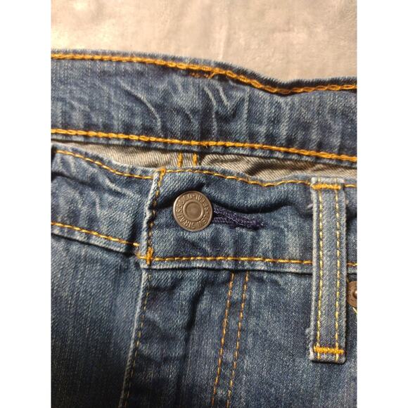 Levis 541 Blue Mens Jeans 34x32 Premium Waterless Straight Pants EUC - Picture 5 of 12